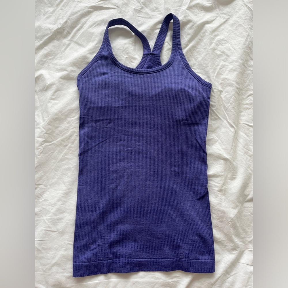 Heathered purple ebb tank circa 2012